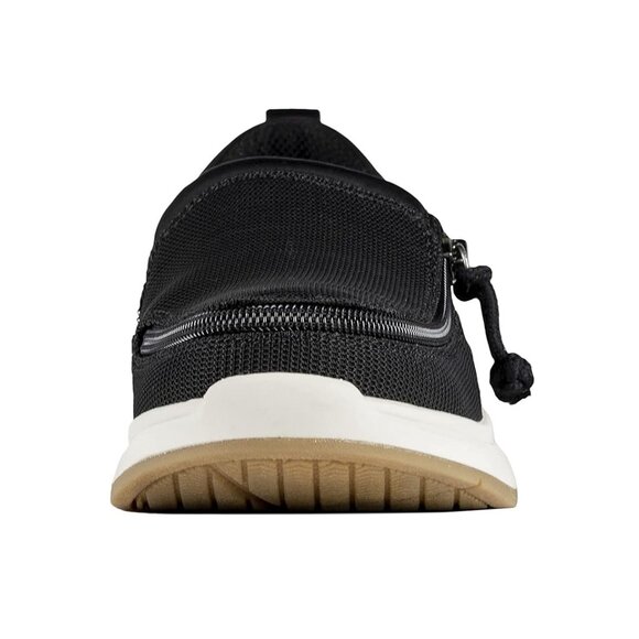 NEW Billy Footwear Women Perf Low Top Zip Up Mocs Black Adaptive Size 10 W BY715 - Picture 6 of 6